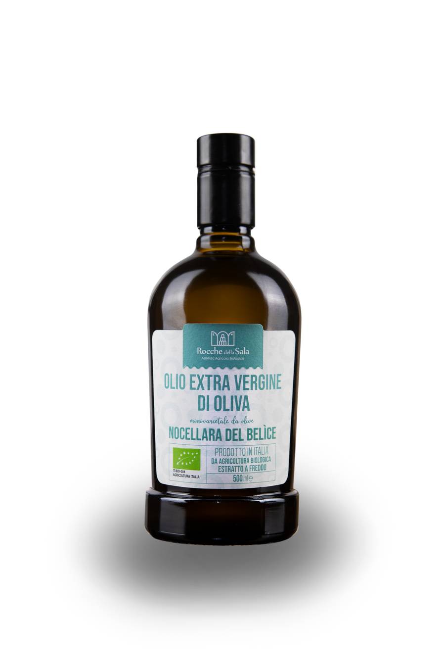 Bottiglia Design Olio Extra Vergine di Oliva Biologico - 0,5 l 